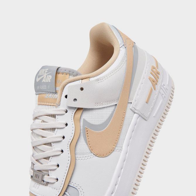 Nike Womens Air Force 1 '07 (Summit White/Pure PLATINUM) 8.5