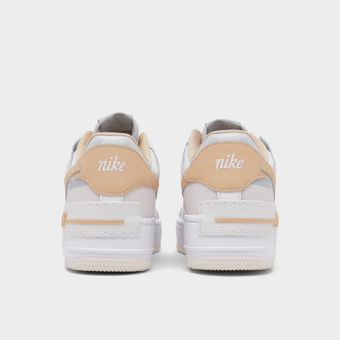 Nike Women's Air Force 1 Shadow Summit White/Crimson Tint-Black