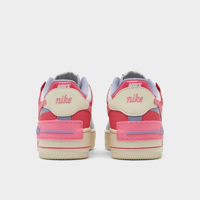 Nike Wmns Air Force 1 Shadow White Pink - Size 8.5 Women