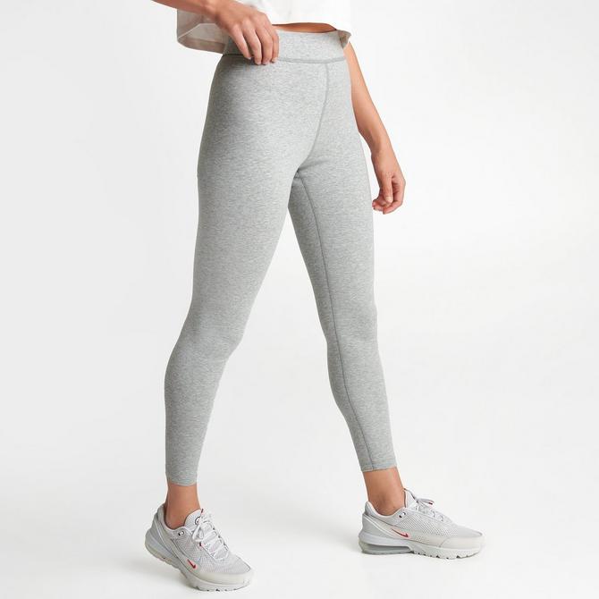 Nike Womens One High Rise Leggings - Grey