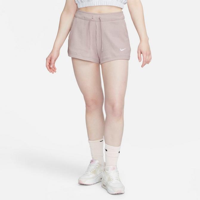 Women s Nike Sportswear Ribbed Jersey Shorts Finish Line