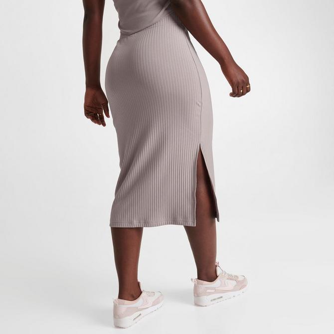 Women's Nike Sportswear Ribbed Jersey High-Waisted Skirt