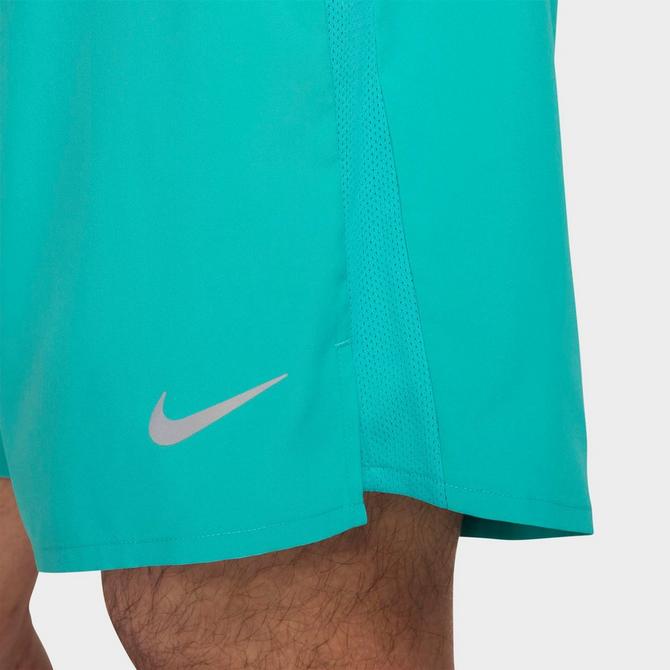 [angle] view of Men's Nike Dri-FIT Challenger 2-In-1 7" Running Shorts in Dusty Cactus/Dusty Cactus/Dusty Cactus Click to zoom
