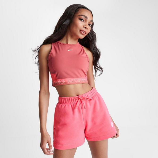 nike crop hoodie set