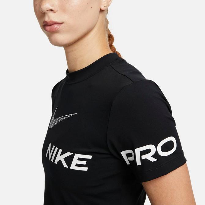 Nike pro sale t shirt women's