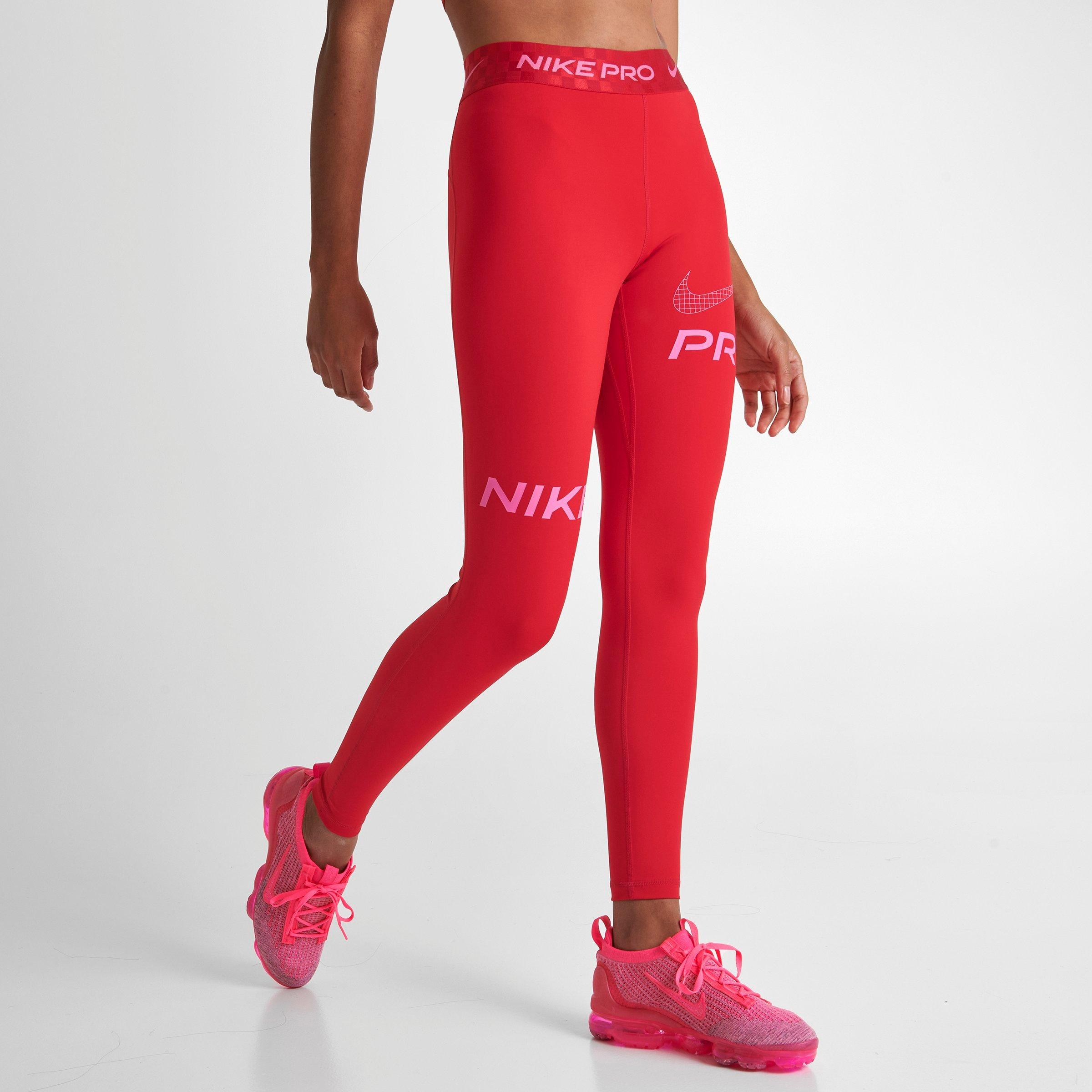 nike spandex red