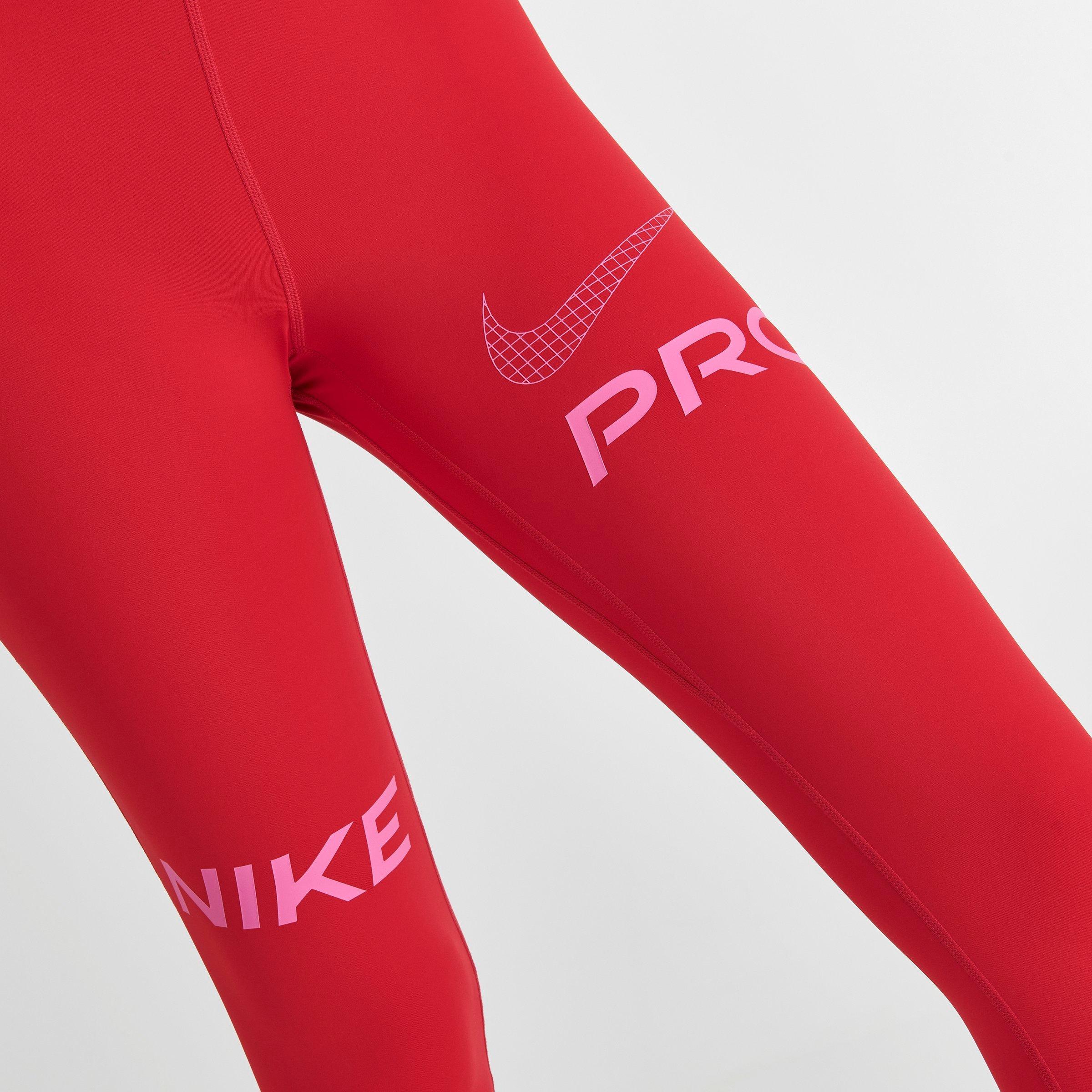 nike spandex red