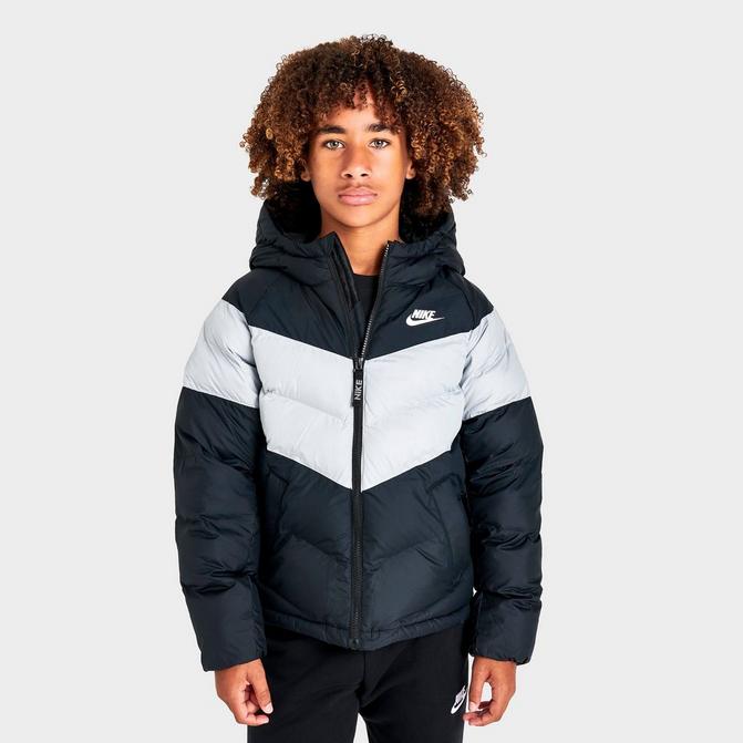 nike puffer jacket white