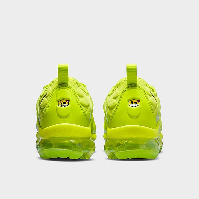 Left view of Women's Nike Air VaporMax Plus SE Running Shoes in Volt/Black Click to zoom