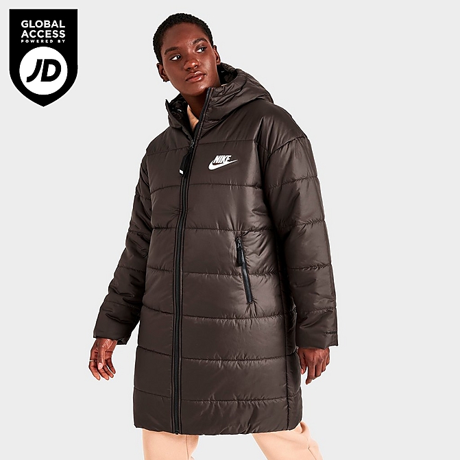 dos sufrir Que pasa Women's Nike Sportswear Therma-FIT Repel Long Puffer Jacket| Finish Line