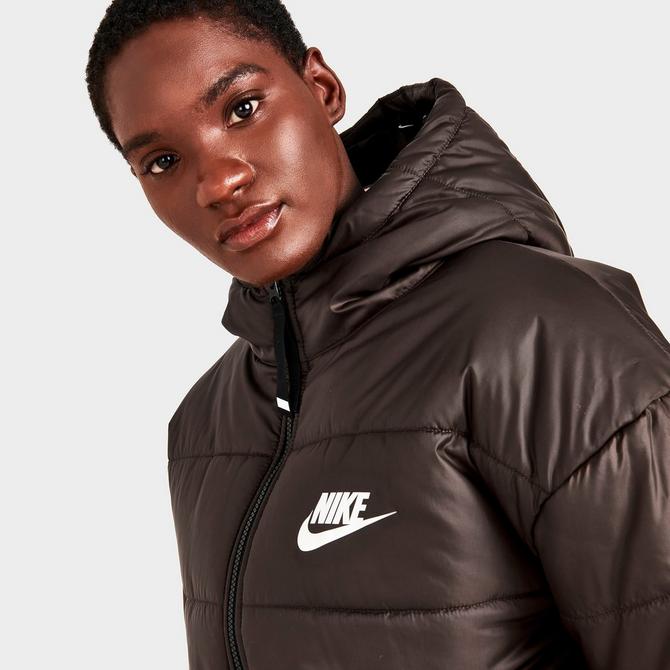 nike puffer jacket white