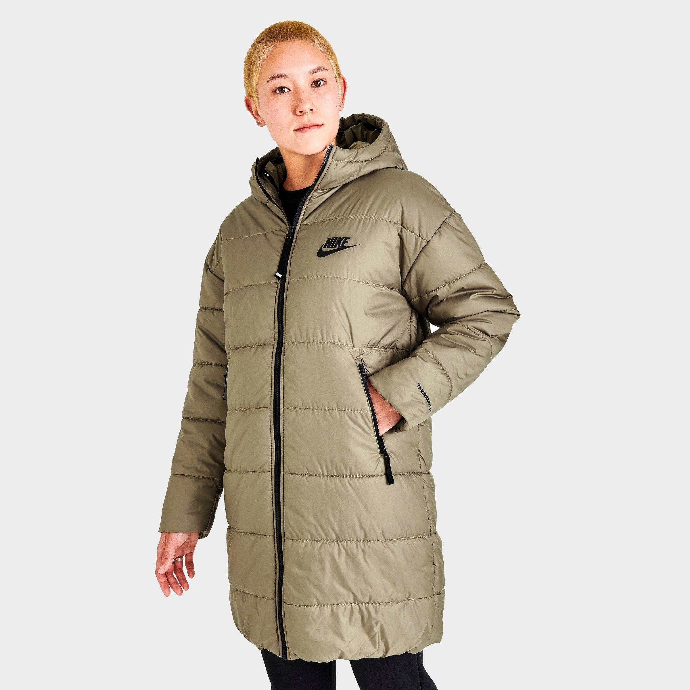 long padded jacket nike