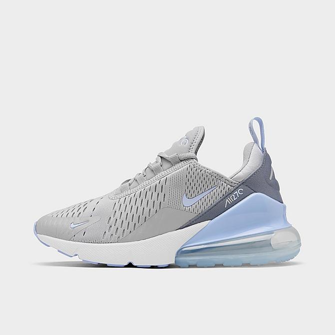 Right view of Women's Nike Air Max 270 Casual Shoes in Light Iron Ore/Light Marine/Summit White Click to zoom