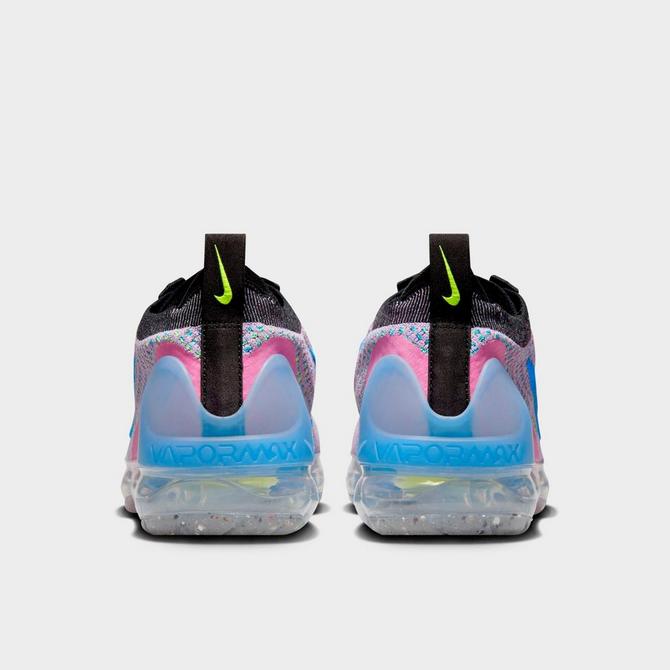 Nike air vapormax blue hotsell and pink