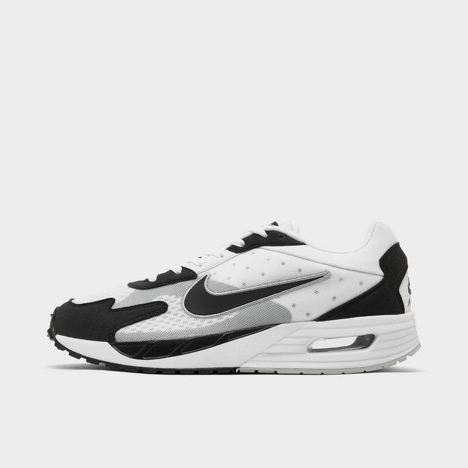 Right view of Men's Nike Air Max Solo Casual Shoes in White/Black/Pure Platinum Click to zoom