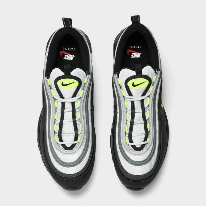 Nike Air Max 97 (Pure Platinum/Volt-Black-White) 7