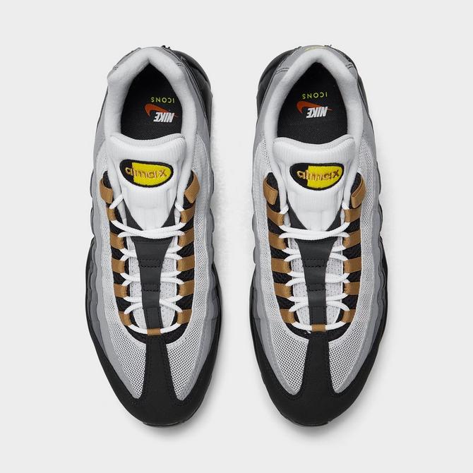 Nike Air Max 95 White / Yellow Strike / Wolf Grey - DX4236-100