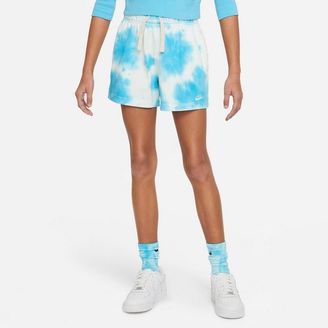Girls' Nike Sportswear Washed Shorts Finish Line