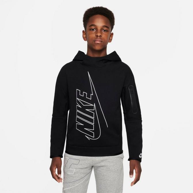 Boys Nike Sportswear Tech Fleece Pullover Hoodie