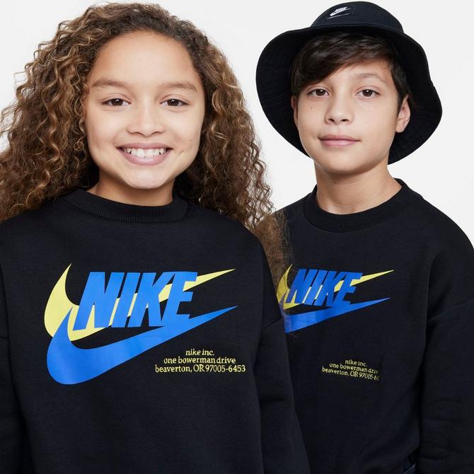 Kids Nike Sportswear Icon Fleece Oversized Sweatshirt