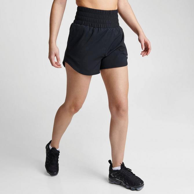 Women's Nike One Dri-FIT Ultra High-Waisted 3-Inch Brief-Lined Shorts ...