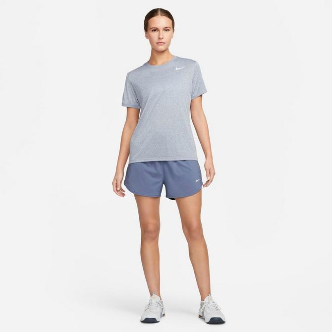Nike Running Dri-Fit 3in 2 in 1 shorts in blue