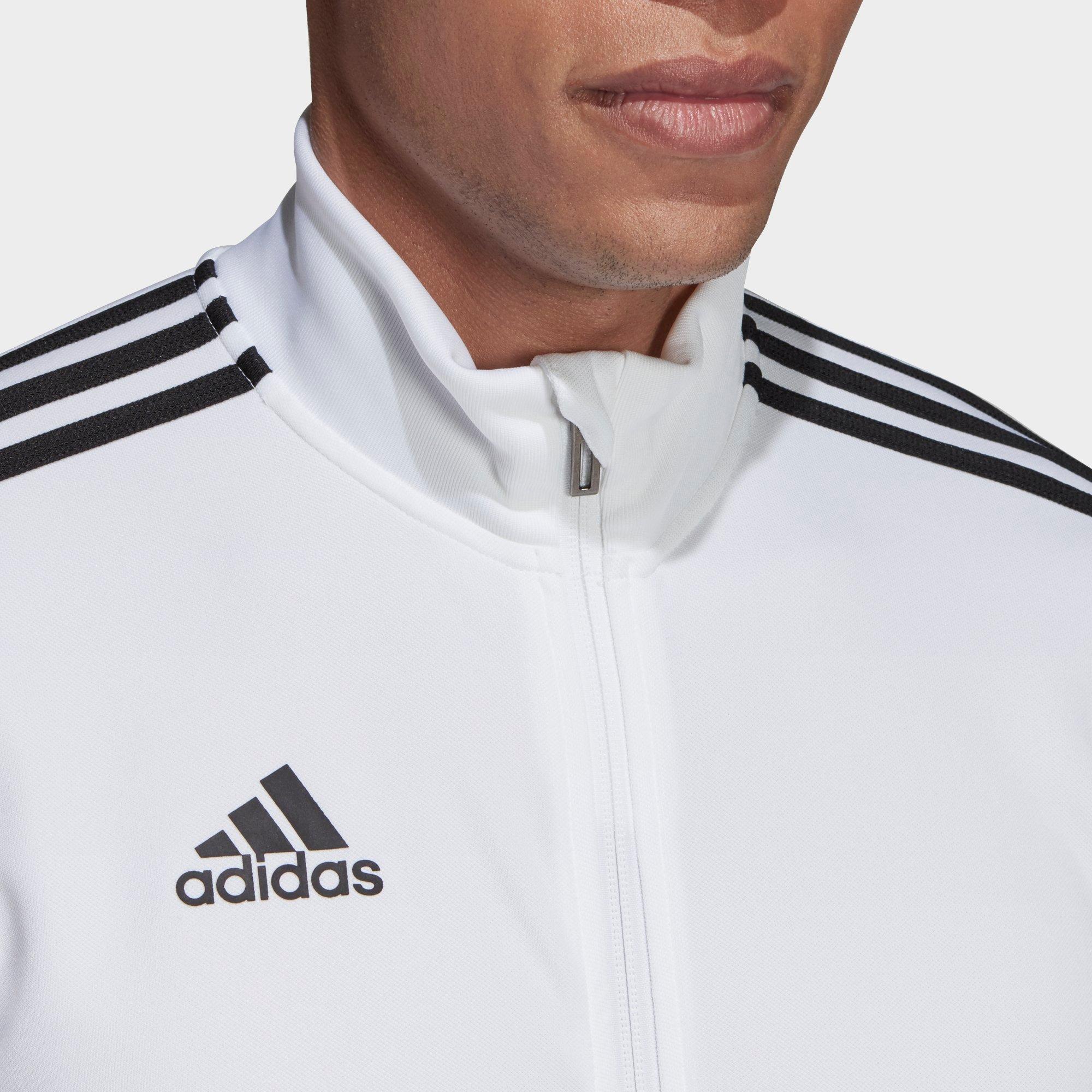 adidas tiro track jacket white