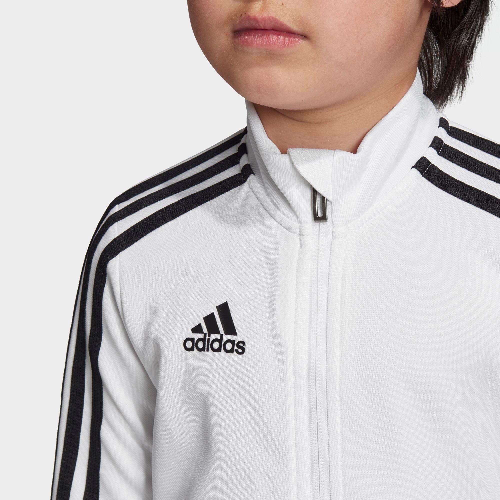 boys white adidas jacket