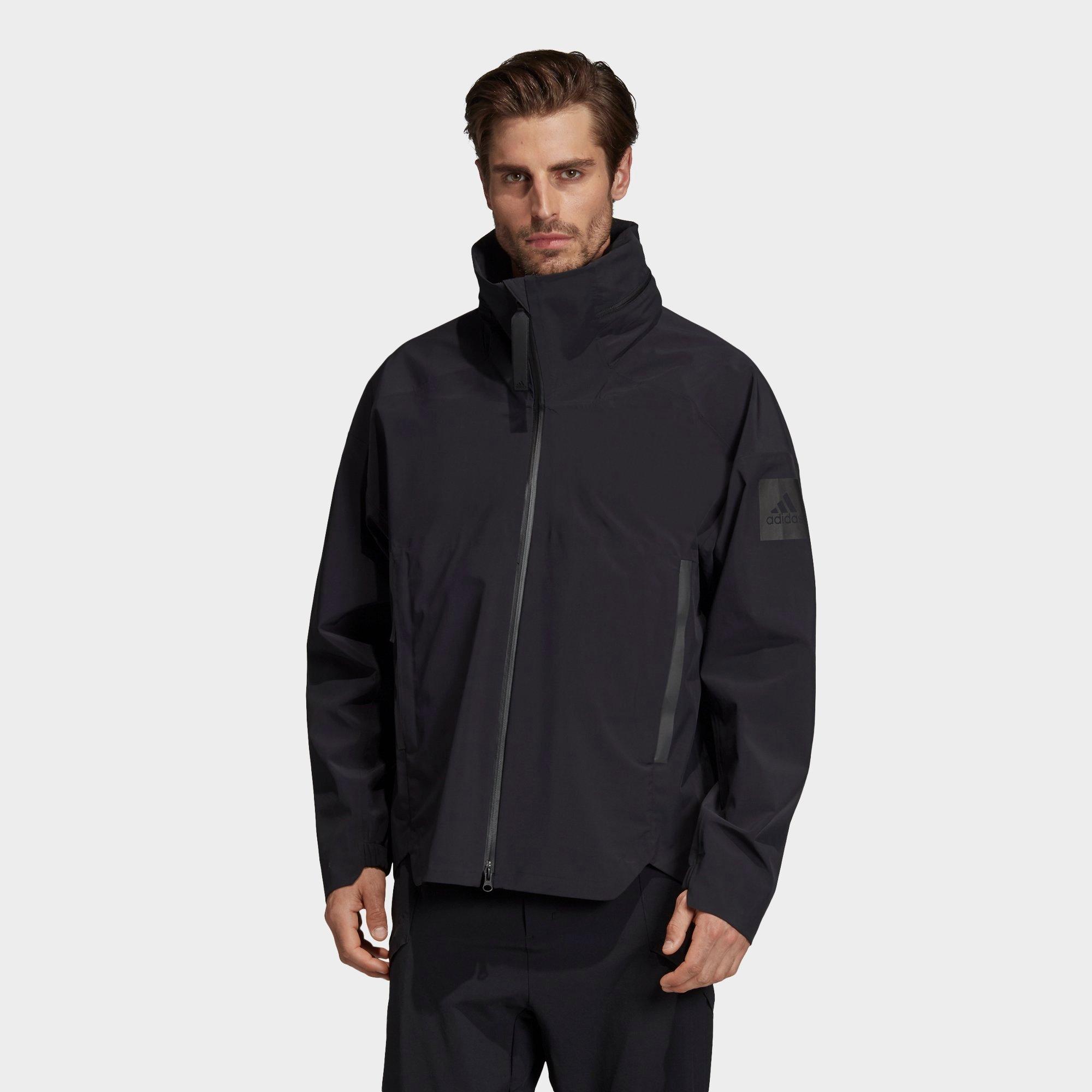 adidas mens rain jacket with hood