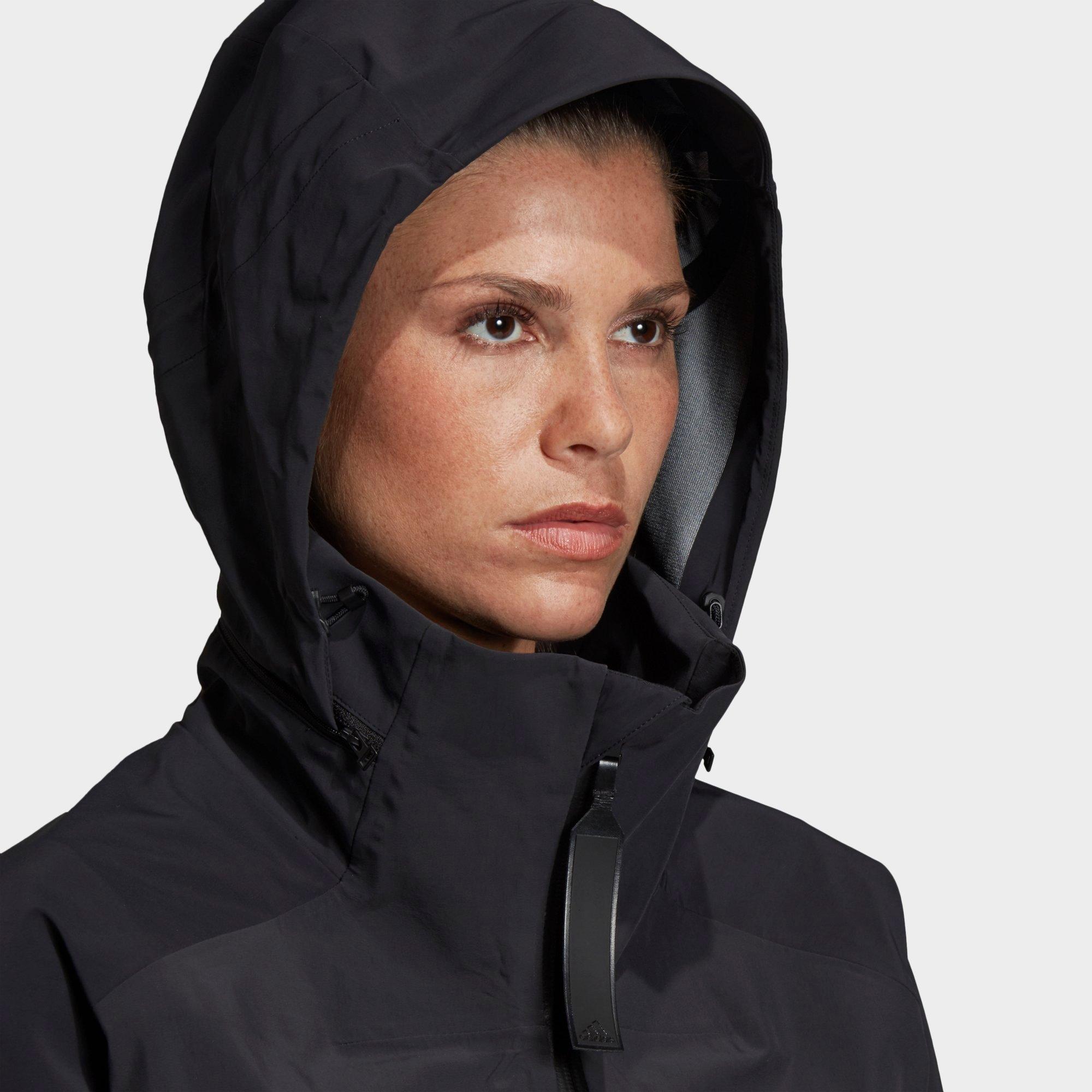 adidas waterproof jacket womens