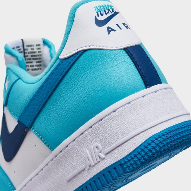 Blue Air Force 1 Shoes.