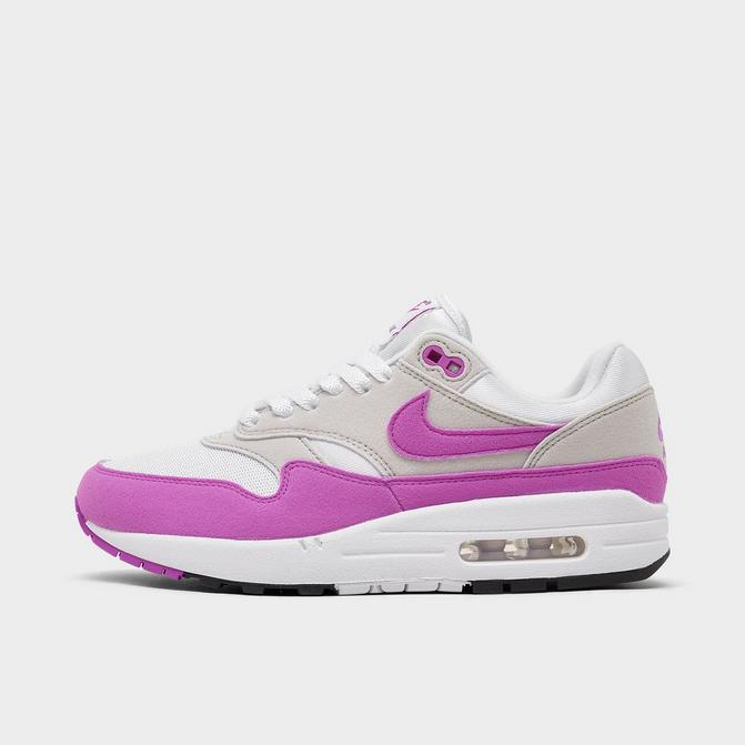 Air max 1 black on sale purple