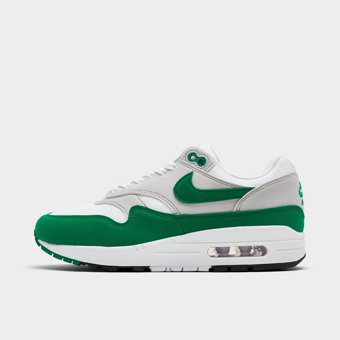 Nike air max white and green hotsell