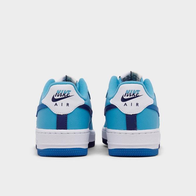 Nike Boys Air Force 1 LV8 2 - Basketball Shoes Light Photo Blue/White Size 06.0