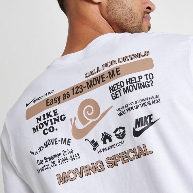 Derrotado Aplaudir práctico Nike Sportswear Moving Company Short-Sleeve T-Shirt| Finish Line