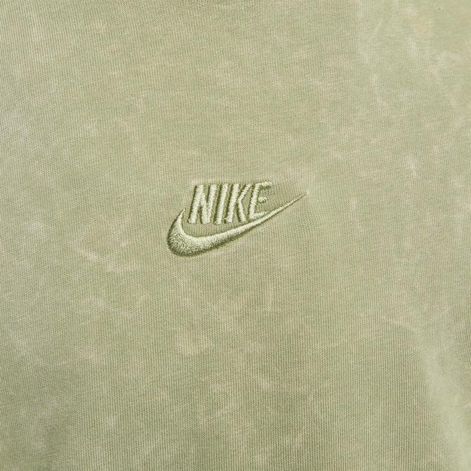 NEW NIKE SPORTSWEAR Repeat Graphic Logo Tee MEN'S OLIVE T-SHIRT LARGE