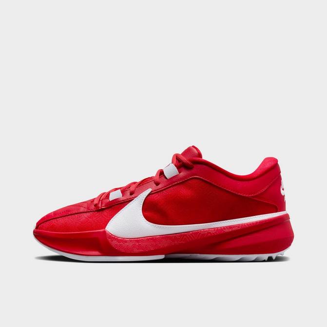 Nike zoom best sale red basketball shoes