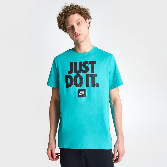 Nike store turquoise shirt