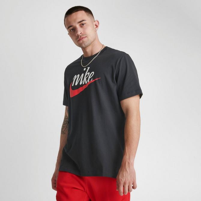Line Finish Sportswear Script T-Shirt| Men\'s Nike Logo Futura