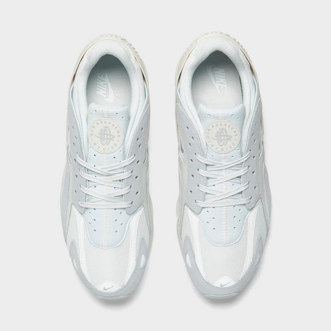 nike air huarache white with design shoes