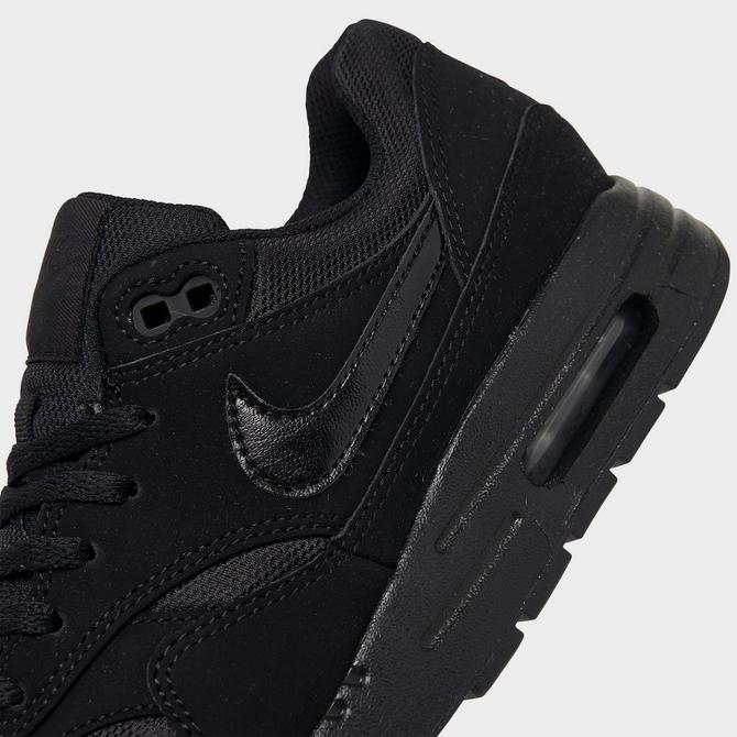 Nike air max 1 black cheap junior