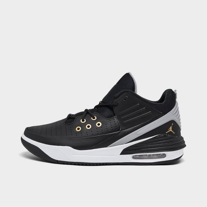 Black and hotsell gold jordans 5