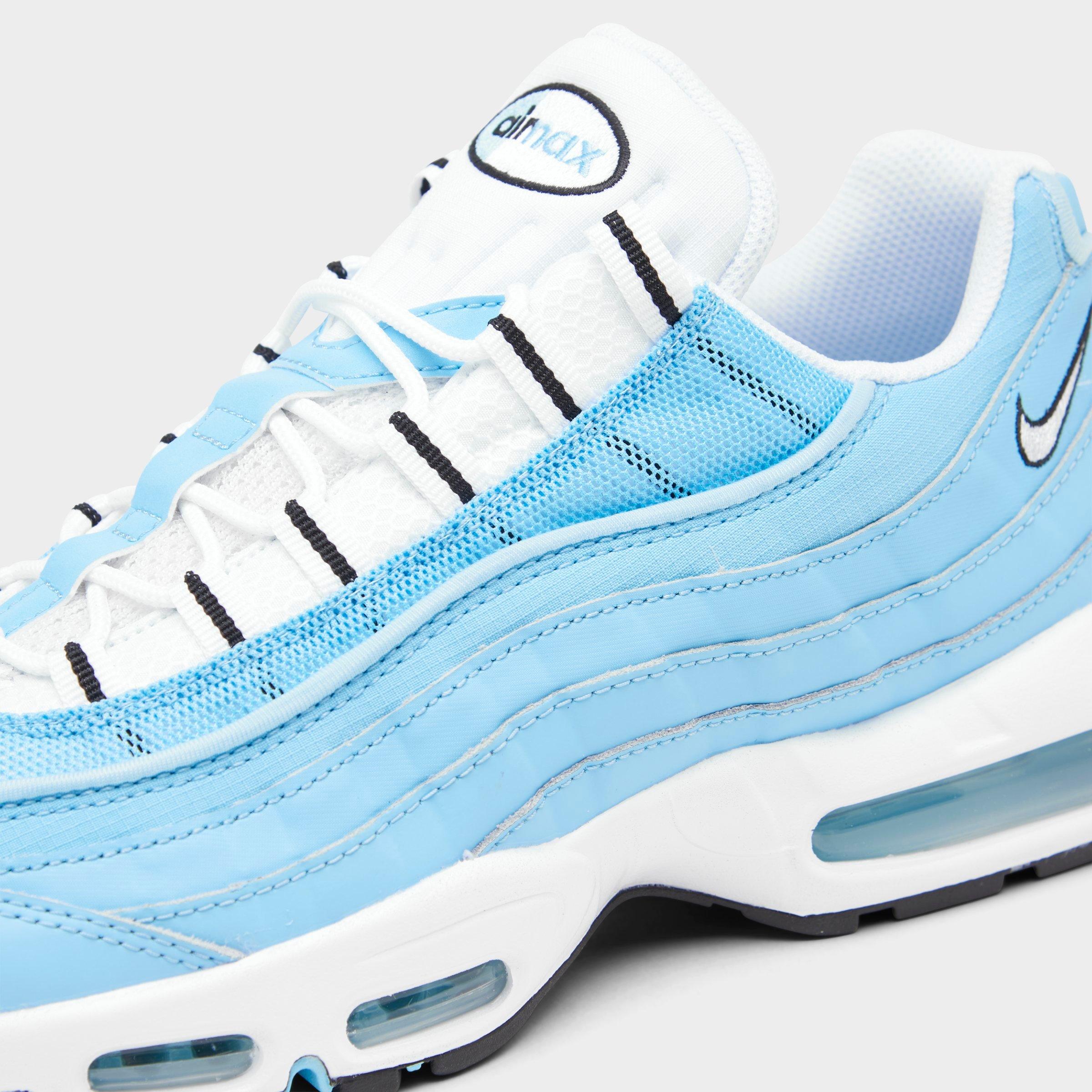 nike 95 blue white