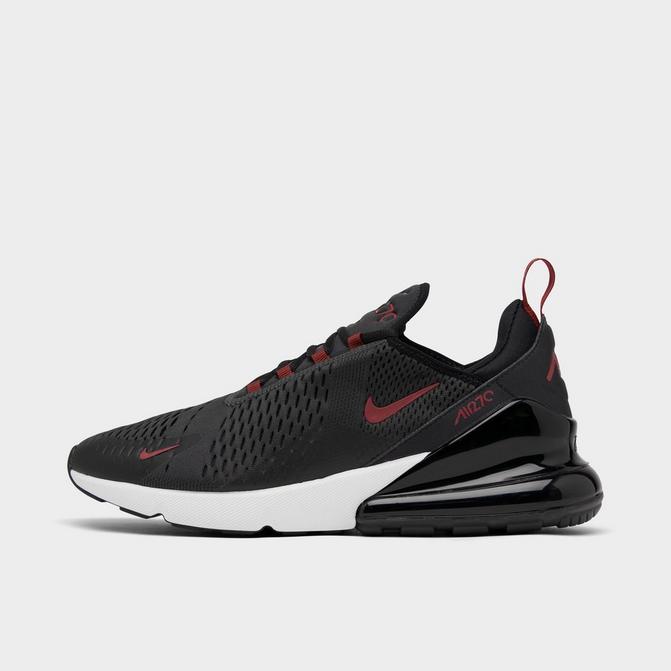 nike air max 270 red and black