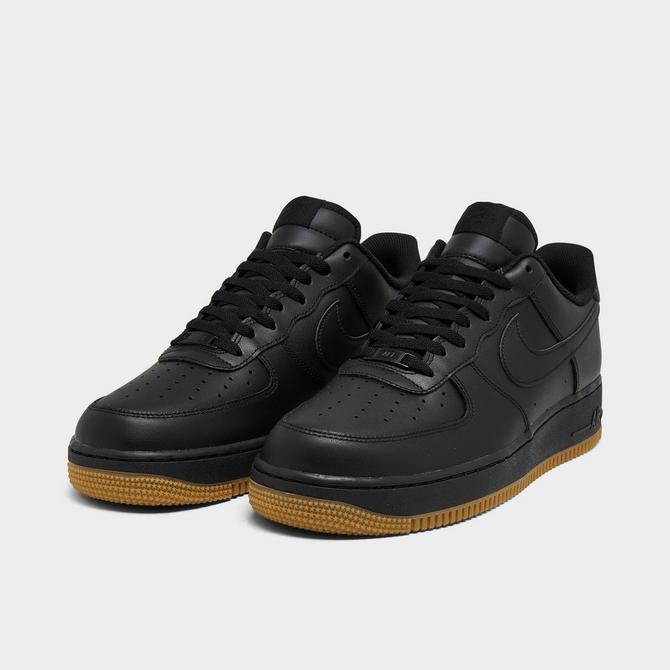 Black Air Force 1 Shoes. Nike IN