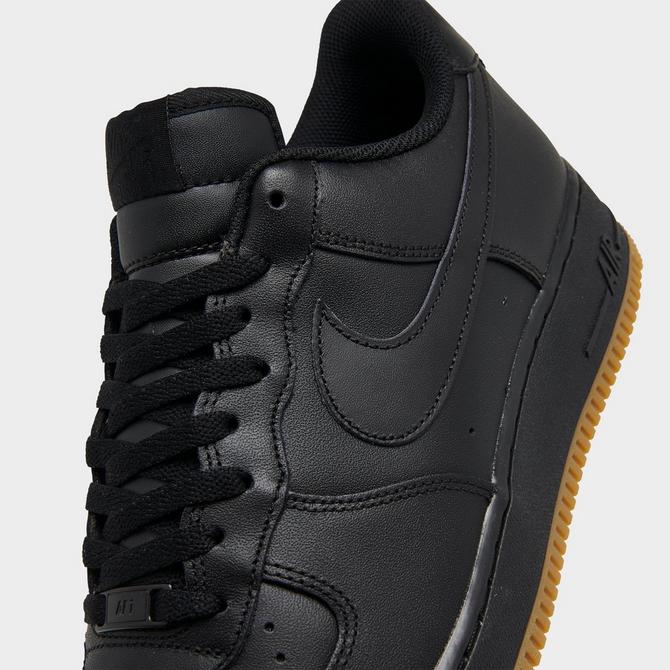 Black Air Force 1 Shoes. Nike IN