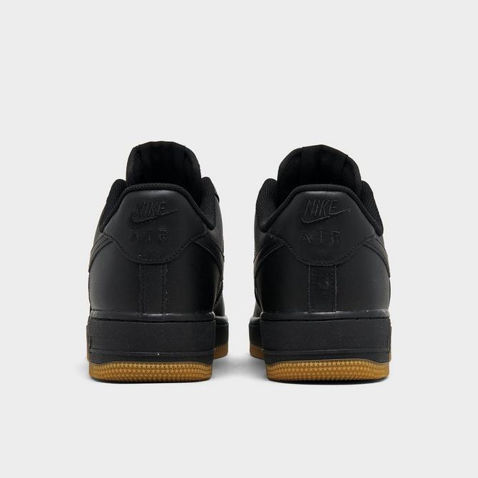Nike Mens Air Force 1 High '07 LV8 Black/Metallic Gold-Black Leather Size 10  (9.5 D(M) US) 