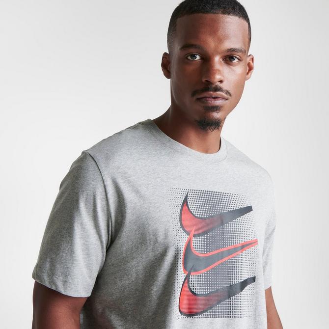 prins leveren verkwistend Men's Nike Sportswear Triple Swoosh Graphic T-Shirt| Finish Line