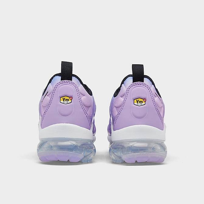 Left view of Women's Nike Air VaporMax Plus Running Shoes in Lilac/University Blue/Barely Grape/Black Click to zoom