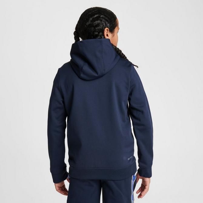 Nike junior swoosh tape full zip hoodie hot sale